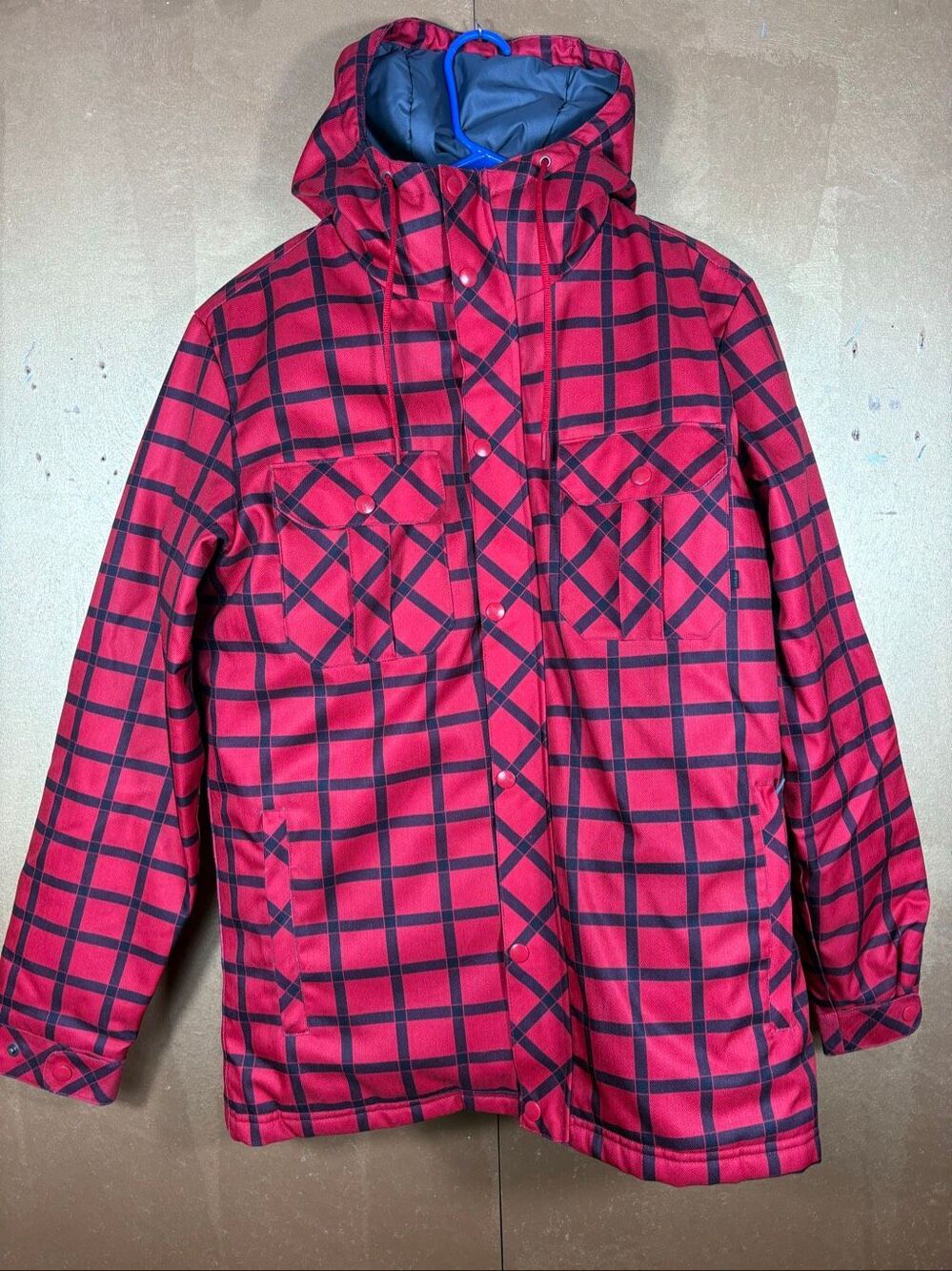 Nike 6.0 Mens fleece vest zip away lining snowboarding jacket size S